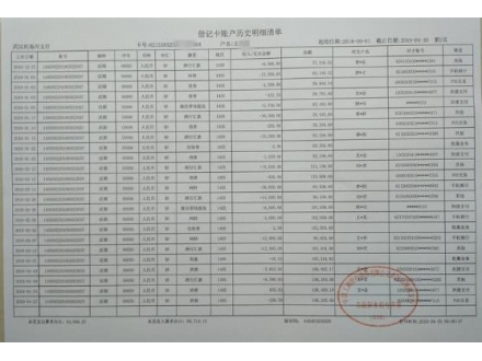 湖北个人流水制作案例